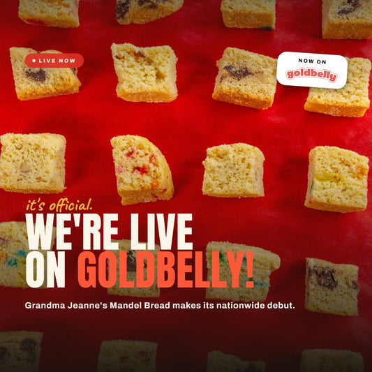 Grandma Jeanne's Mandel Bread Ships Nationwide on Goldbelly