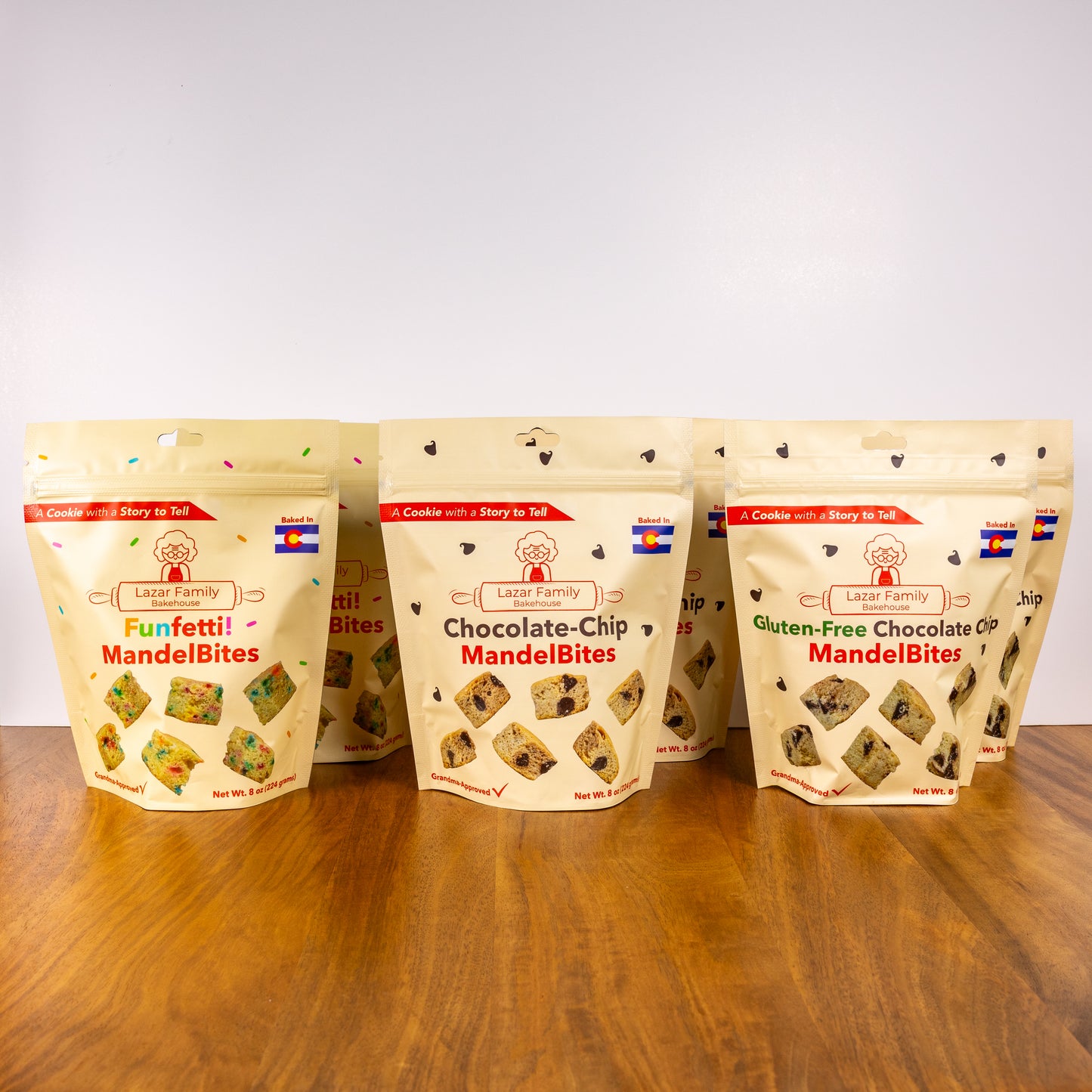 Pick Your Mix 6-Pack of MandelBites bite-size mandel bread