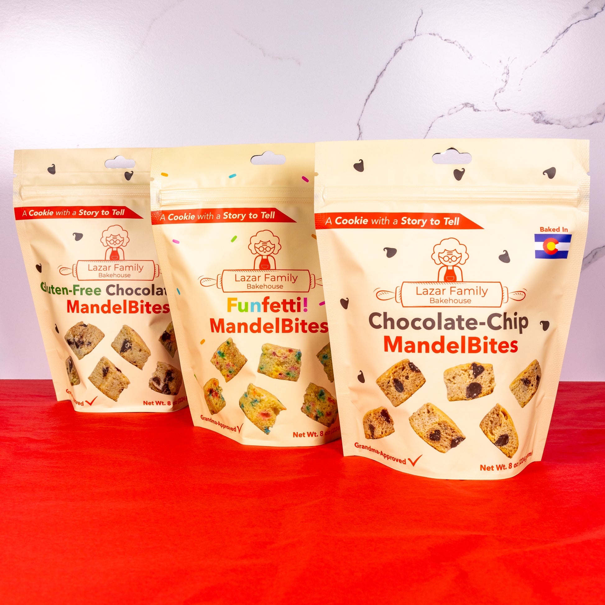 Pick Your Mix 6-Pack mandel bread, close view