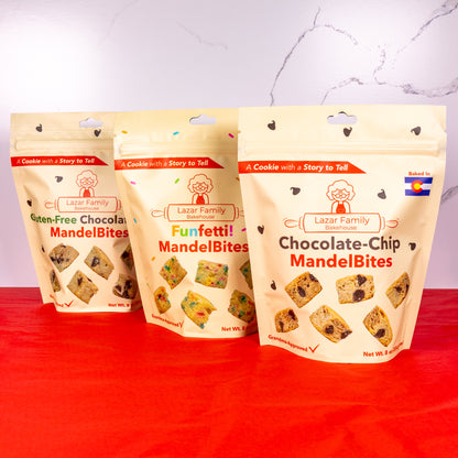 Pick Your Mix 6-Pack mandel bread, close view